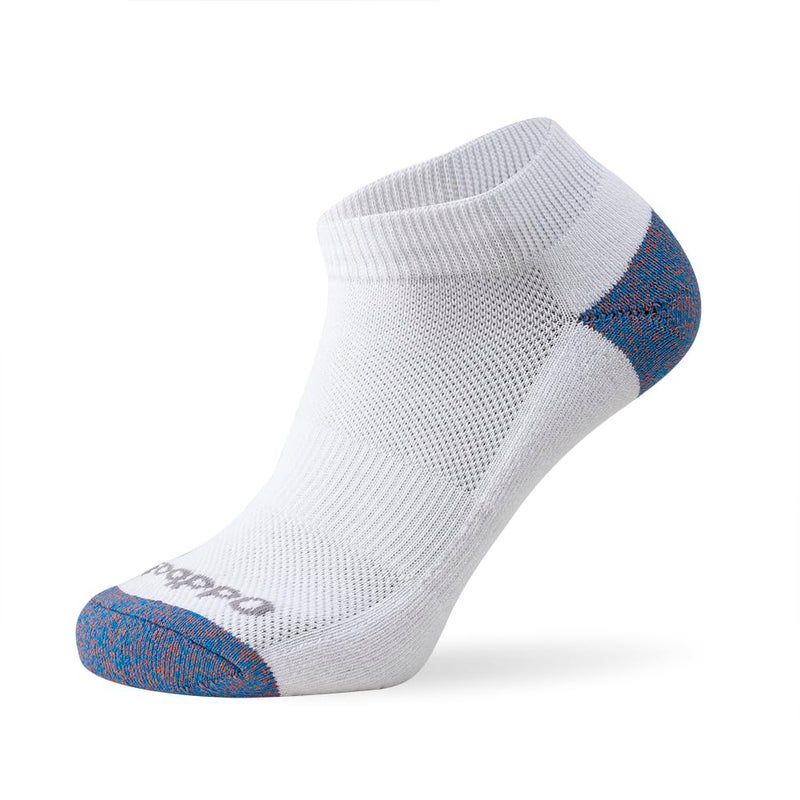 Oddball Men's Performance No-Show Socks â€“ XXL Size 15â€“18 â€“ 3-Pack Coolmax Padded Athletic Socks for Big Feet Comfort, White - Image 3